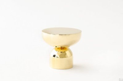 Puxador para móveis Kokeshi 3032, latão polido, sem verniz