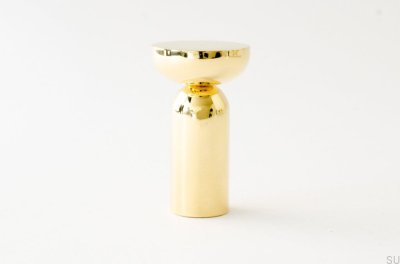 Cabide de parede Kokeshi 3052, latão polido, sem pintura