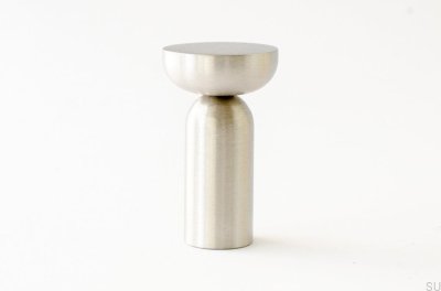 Cabide de parede em aço escovado Kokeshi 3052