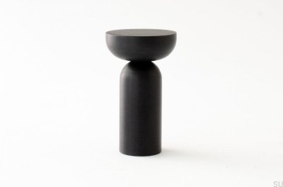 Cabide de parede preto de alumínio Kokeshi 3052