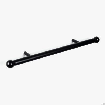 Puxador circular Kirke Rail 160 Metal Black