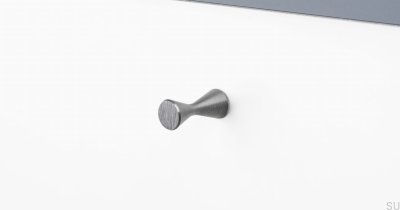 Puxador para Móveis Diabolo Silver Brushed