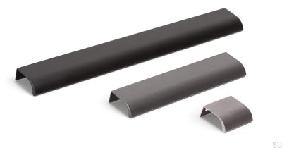 Puxador para móveis Edge She 1440 Metallic Silver