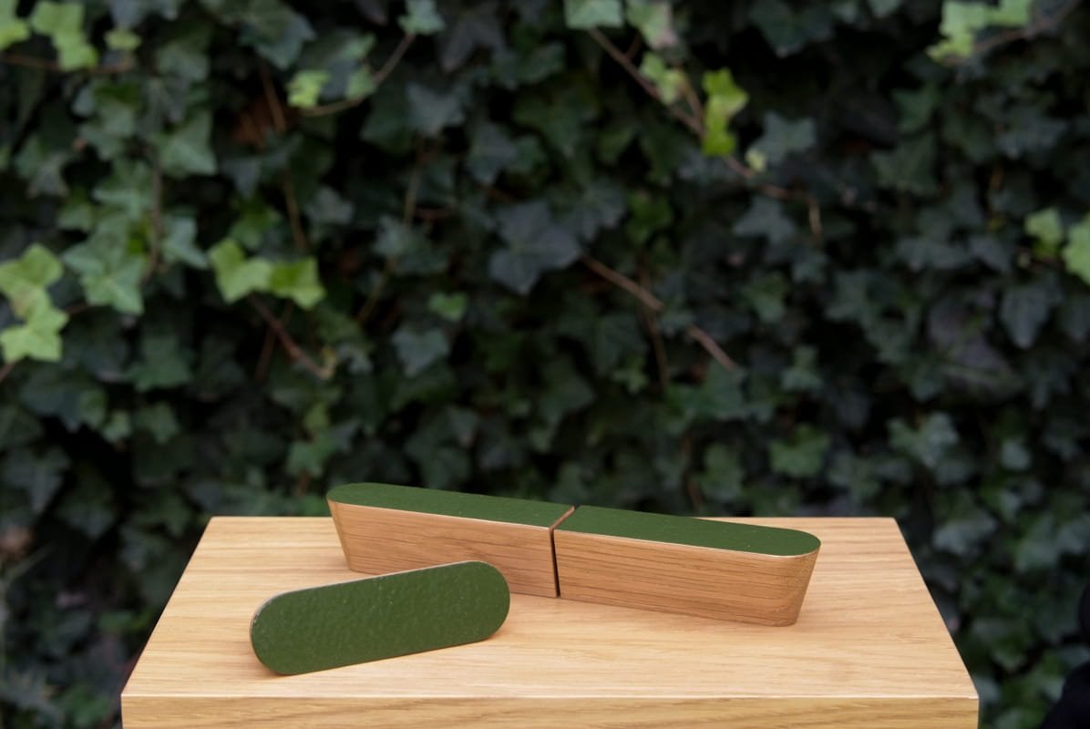 TWINS i SOLO Green - zielone  uchwyty domebli DOT Manufacture (1).jpg