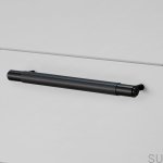 Zdjęcie mebla z czarnym metalowym uchwytem Pull bar