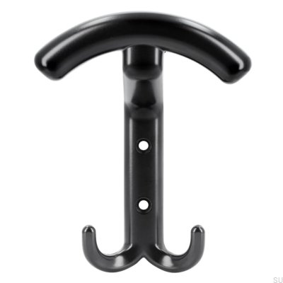 Cabide de parede 1064 Metal Preto