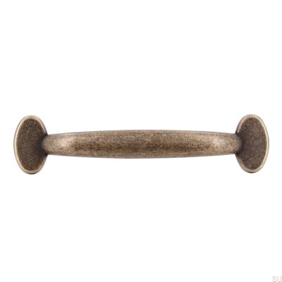 Puxador para móveis alongado 1534 96 Bronze antigo