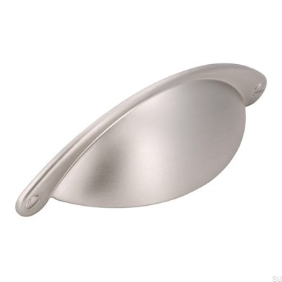 Puxador para móvel Shell 1761 64 Matt Silver