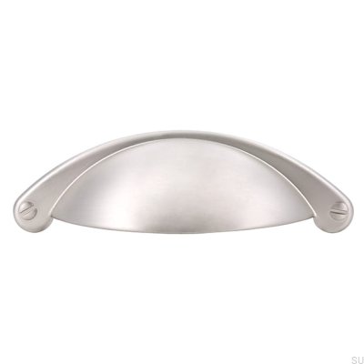 Puxador para móvel Shell 1761 64 Matt Silver