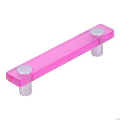 Puxador para móvel alongado SM8119I 96 Plástico Rosa