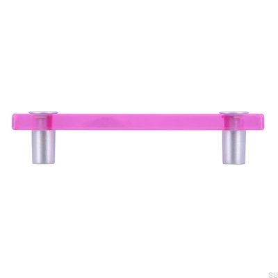 Puxador para móvel alongado SM8119I 96 Plástico Rosa