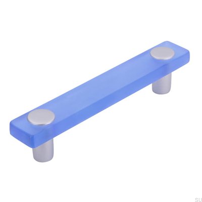 Puxador para móveis alongado SM8119I 96 Plastic Blue