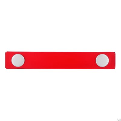 Puxador para móveis alongado SM8119I 96 Plástico Vermelho