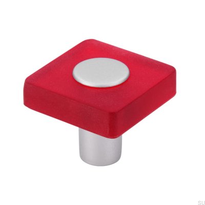 Puxador para móveis SM8118I Plástico Vermelho