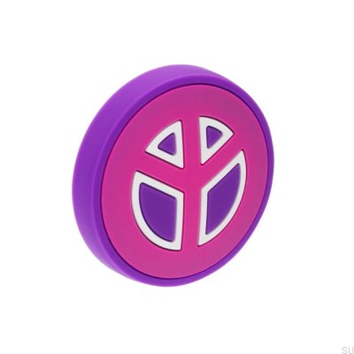 Puxador para móveis H235 Borracha Rosa
