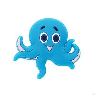 Puxador para móveis H234 Octopus Rubber Blue