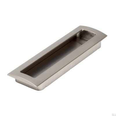 Puxador para móveis embutidos 2042 160 Silver Brushed