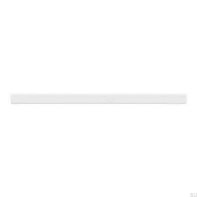 Puxador para móvel alongado 2108 128 Metal Branco Mate