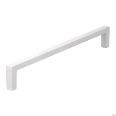 Puxador para móvel alongado 2108 192 Metal Branco Mate