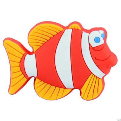 Puxador para móveis H150 Laranja Peixe Borracha