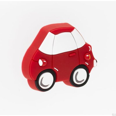 Puxador para móveis H147 Car Rubber Red