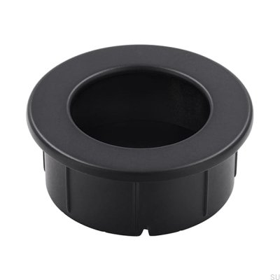 Puxador para móveis embutidos 2159 40 Metal Preto Mate