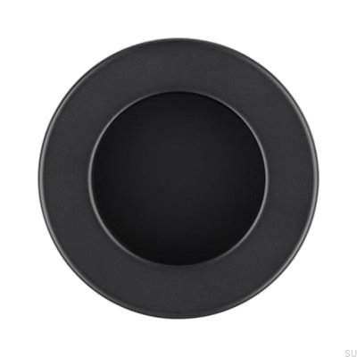 Puxador para móveis embutidos 2159 40 Metal Preto Mate