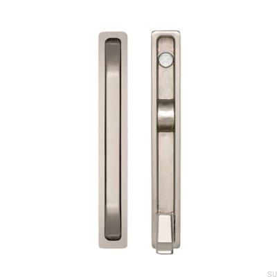 Cabide de encastrar para móveis 2227 Silver Brushed