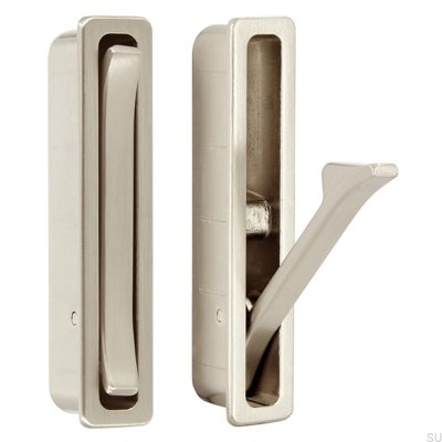 Puxador para móveis embutidos 2231 Silver Brushed
