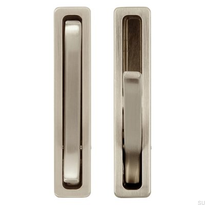 Puxador para móveis embutidos 2231 Silver Brushed