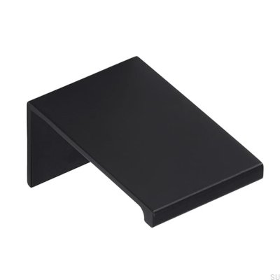 Puxador para móveis Edge 2446 Alumínio Preto Mate