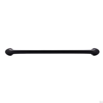 Puxador para móvel alongado 2474 160 Metal Preto Mate