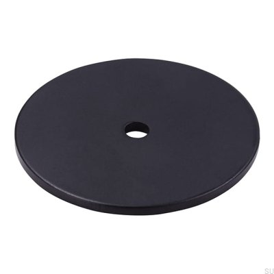 Almofada do botão 2490 metal preto fosco