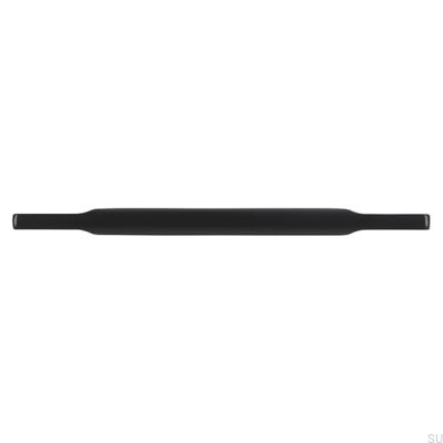 Puxador para móvel alongado 2496 160 Metal Preto Mate
