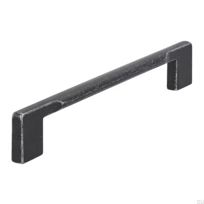 Puxador de móvel oblongo 2496 160 Ferro Antigo
