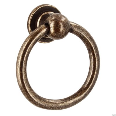 Puxador para móveis redondo 2499 Bronze antigo