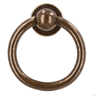 Puxador para móveis redondo 2499 Bronze antigo