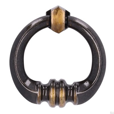 Puxador para móveis redondo 564 Bronze antigo