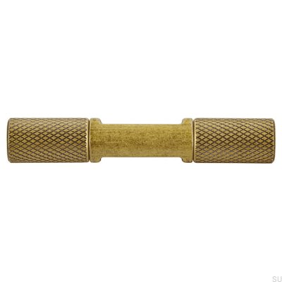 Puxador para móveis T-Bar 2509 ouro antigo