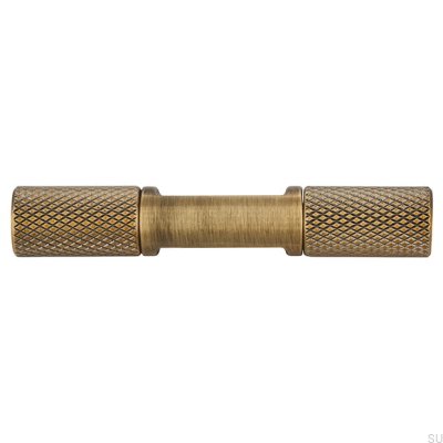 Puxador para móveis T-Bar 2509 Antique Gold Brushed