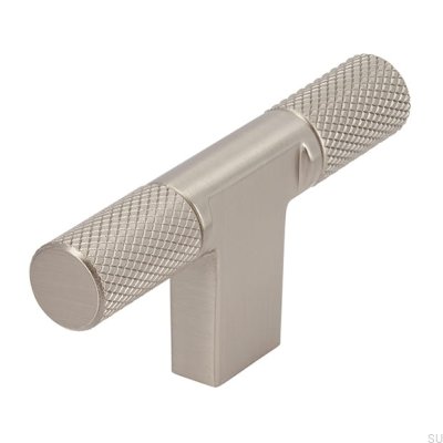Puxador para móveis T-Bar 2509 Silver Brushed