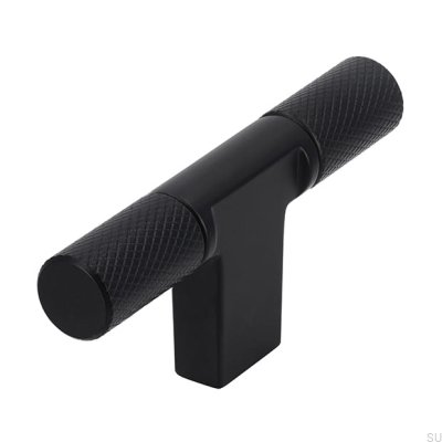 Puxador para móveis T-Bar 2509 Metal Preto Mate