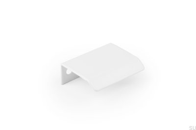 Puxador de móvel Curve 32, Alumínio Branco