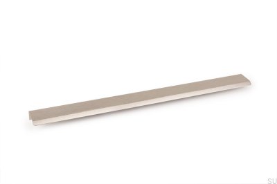 Puxador de móveis de borda de móveis Curve 320 Silver