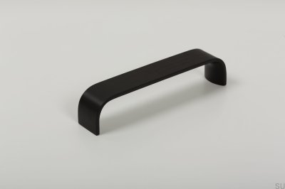 Puxador para móveis Sense Mini 96 com fenda alumínio preto