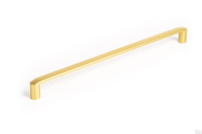 Puxador de móveis longitudinal Roma 320 Gold Brushed