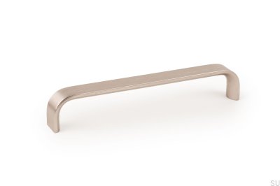 Puxador de móvel oblongo Sense Mini 160 Silver Brushed
