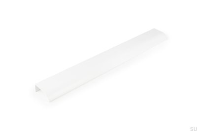 Puxador para móveis Ona 256 Edge em alumínio branco