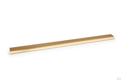Puxador para móveis Ona 544 Edge anodizado dourado escovado