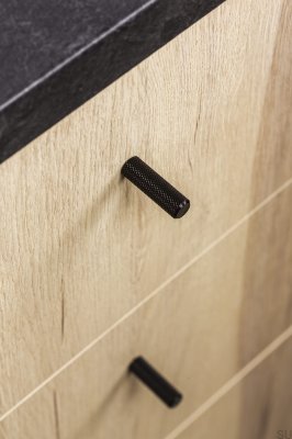 Maçaneta para móveis Graf Mini Metal Black